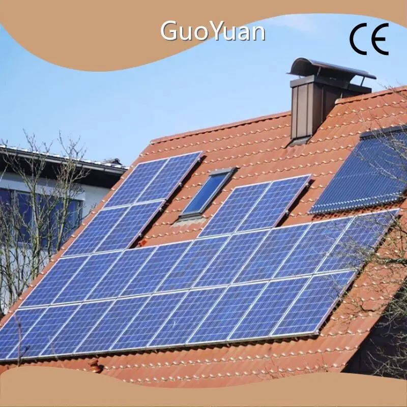 Newest Solar Inverter Easy Roof Ground Solar Mounting System Lithium Ion Warranty GuoYuan 1