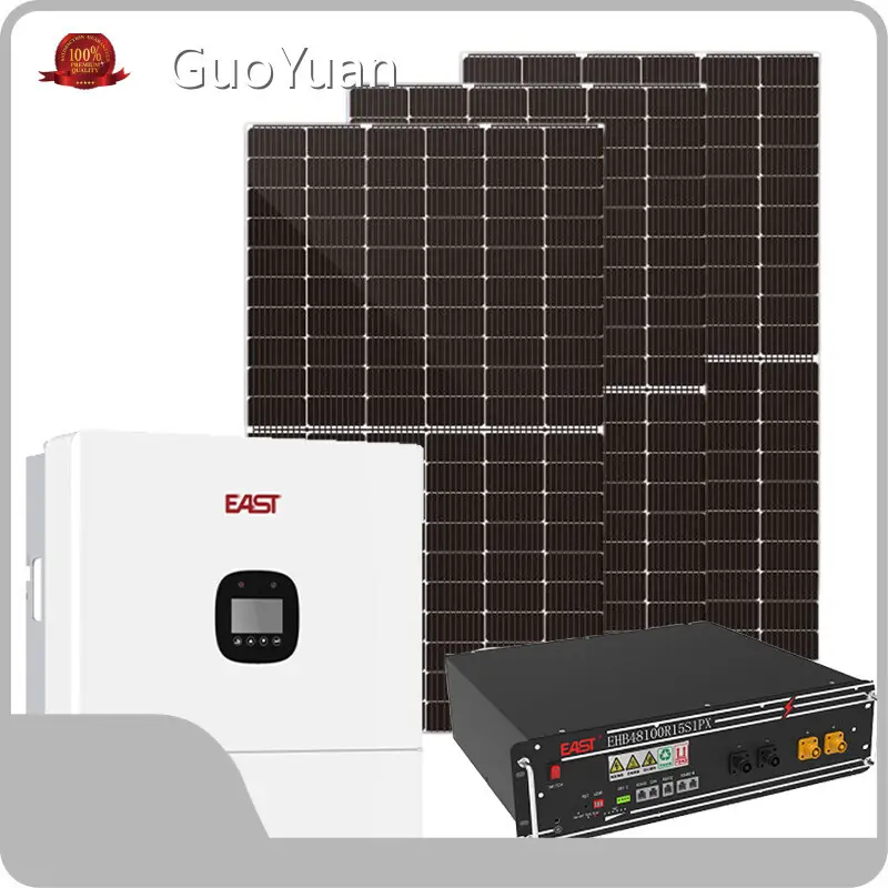 GuoYuan Brand Hybrid Solar Inverter 2kw Hybrid Inverter EAHI-3K 3kW (IP65) Monocrystalline Silicon Y Supplier 1