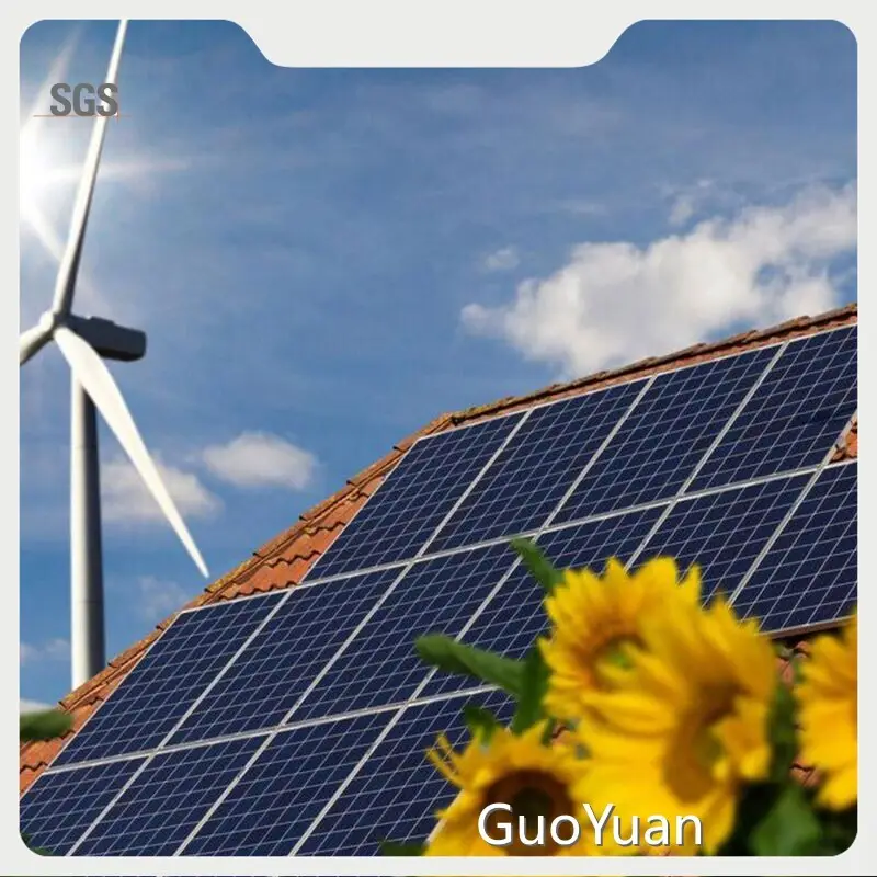 10kva Off Grid Solar Inverter GuoYuan Manufacture Battery Storage Solar System 3KW 1