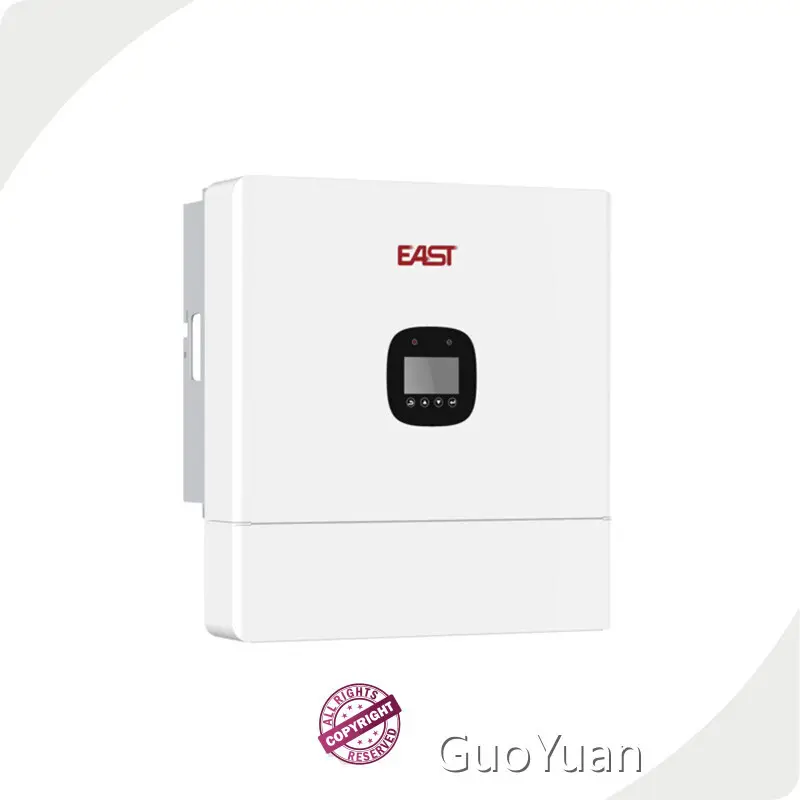 50 Kw Hybrid Solar Inverter GuoYuan White-Grey DC/AC Inverters Custom 23.4kg Hybrid Inverter EAHI-5K 5kW(IP65) 1
