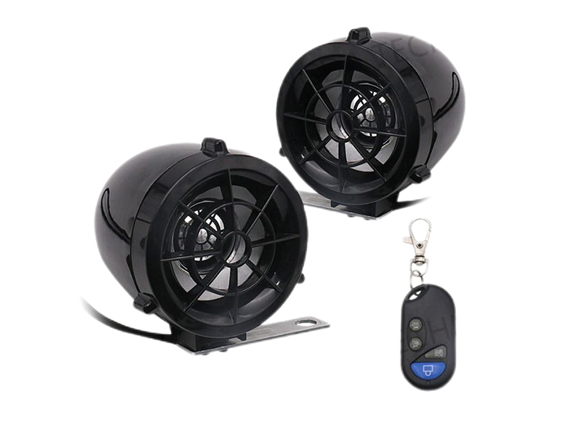 เครื่องเล่น MP3 Bluetooth สำหรับรถจักรยานยนต์พร้อมรีโมทคอนโทรลหนึ่งตัวและการติดตั้งกระจกมองหลัง 139B-01 2