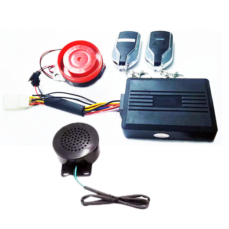 Universal Electric Motorcycle Alarm System Motorcycle Alarm Remote control voice talking 4
