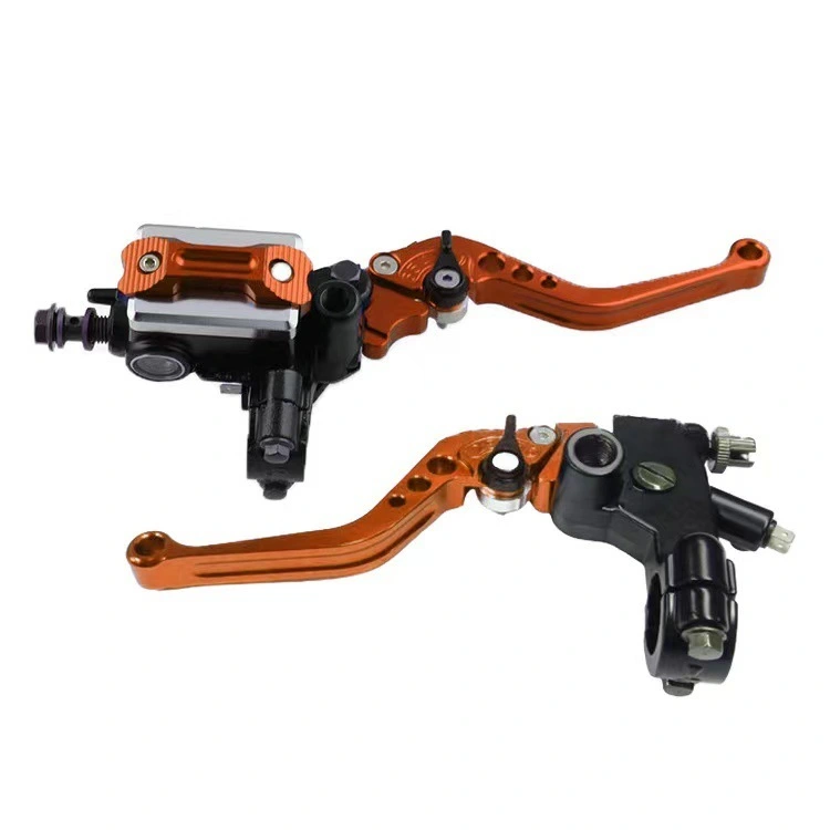 Motorcycle Modification Spare Parts CNC Upper Pump 22MM Clutch Assembly Hydraulic Disc Brake Pump Mirror Seat Handbrake 1