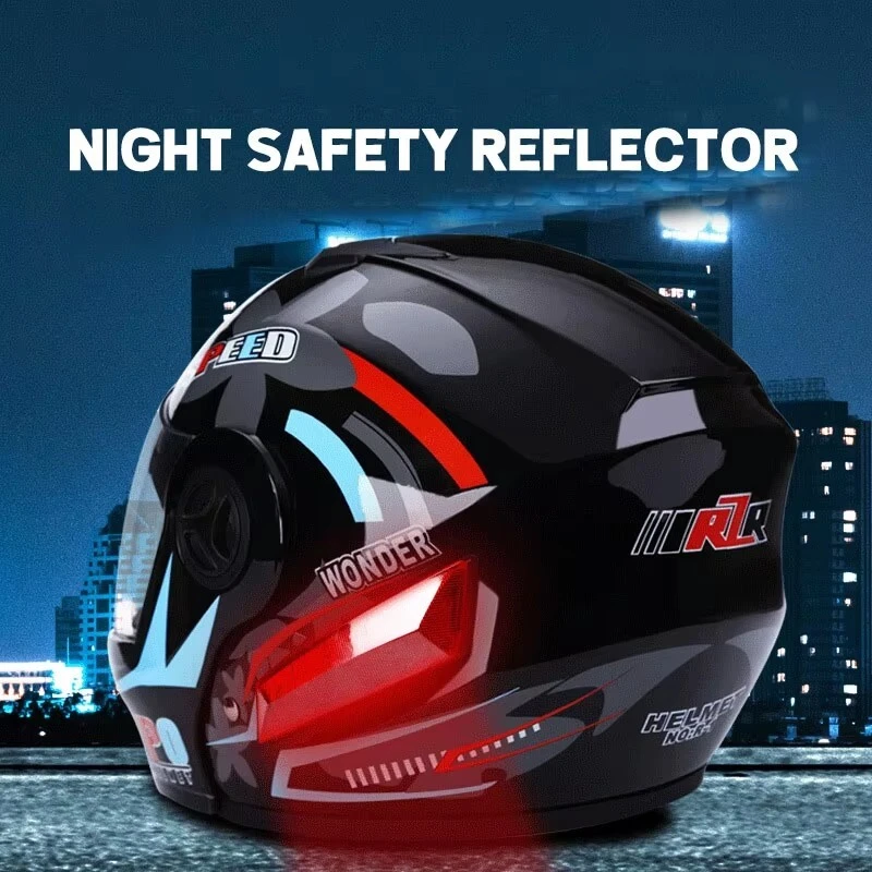 2024 New Fashionable Arrivals Best Sales Safe Flip Up Motorcycle Helmet With Double Lens Motorbike Helmet 1