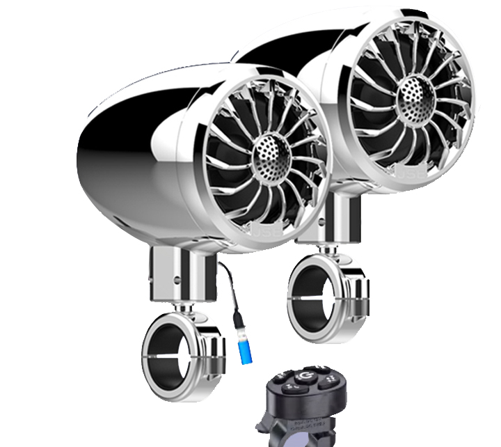 Altoparlanti Bluetooth Per Moto - Stereo Impermeabile Con USB, TF E Radio, Sistema Audio - Foto 6