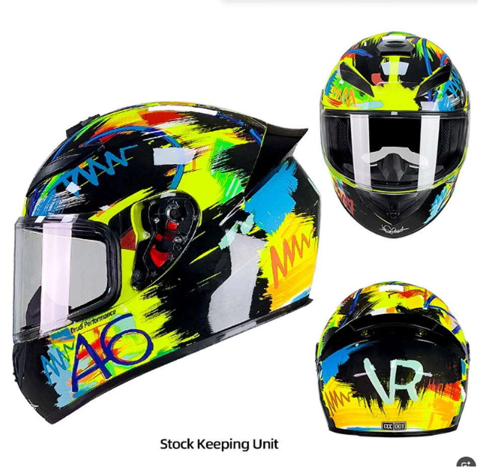 DOT承認済み取り外し可能な洗濯可能なライナーは、ダブルレンズの