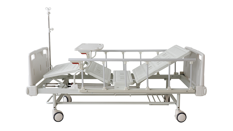 تخت پرستاری دستی YX-D-3(A5) دو میل لنگ 4