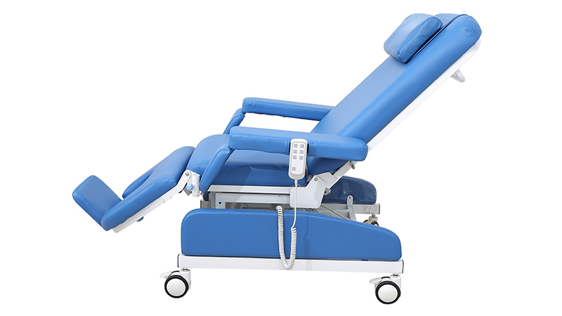 Cadeira elétrica de diálise hospitalar YXZ-0938 5