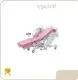 Gynecological Examination Couch YXZ-B48 L1535-2035*W955mm*H575-880mm(±10mm) 1