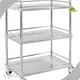 Hospital Linen Trolley Stainless Steel 65*50*80cm Brand SM-015 1