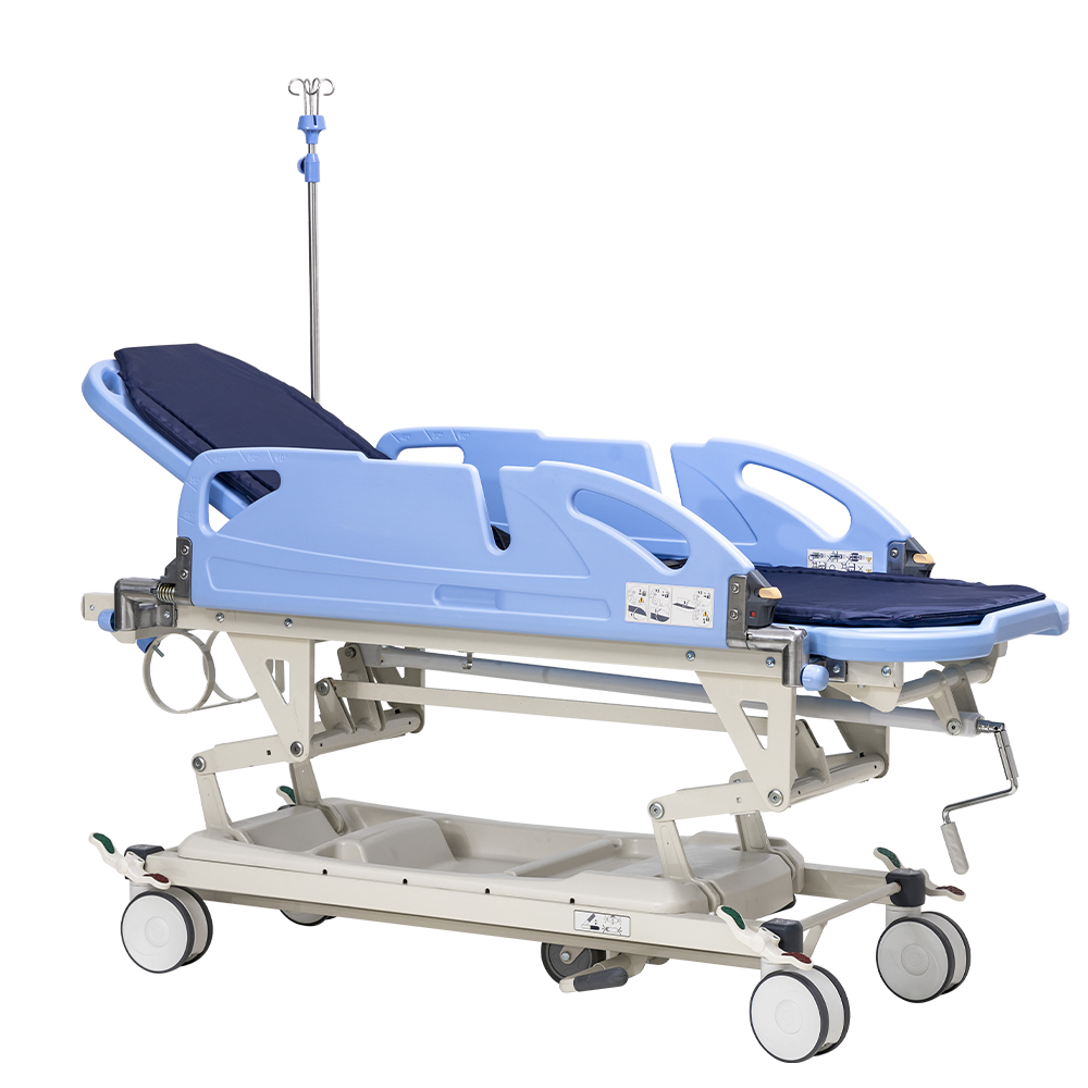 Cărucior manual de transfer de pacient YXZ-E-1B 1