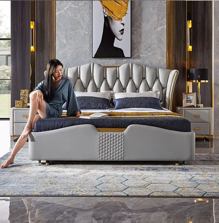 Кожаная кровать от Gersto Furniture 2