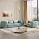 빈티지 가죽 소파 세트 Gersto Furniture 제조 4