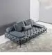 Sofá de cuero para sala de estar OEM Gersto Furniture 3