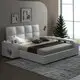 Letto imbottito moderno Gersto Furniture Azienda 2