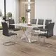Tavolo da pranzo moderno in marmo Gersto Furniture Fabbricazione 4