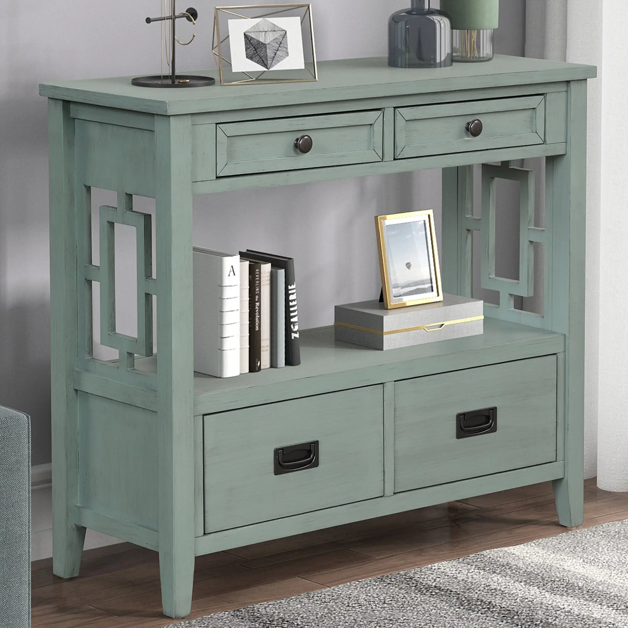 Tábla Consól le Stóráil Gersto Furniture Cuideachta 4