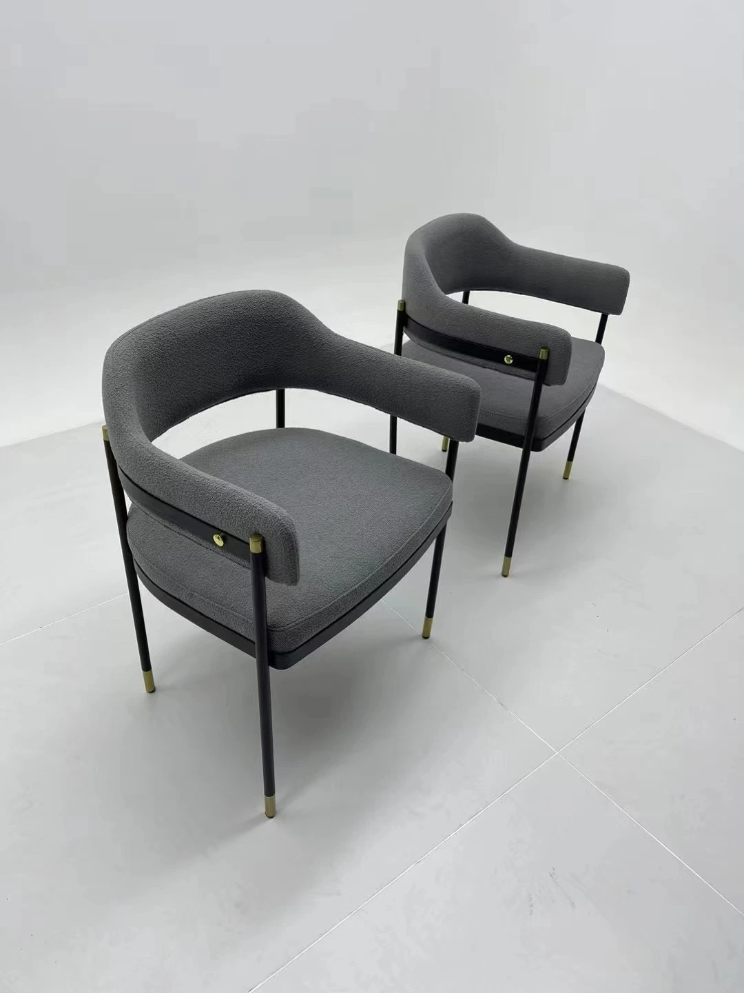 exquisite dining chair Simple and comfortable back leisure chair designer bedroom desk chair small household 1