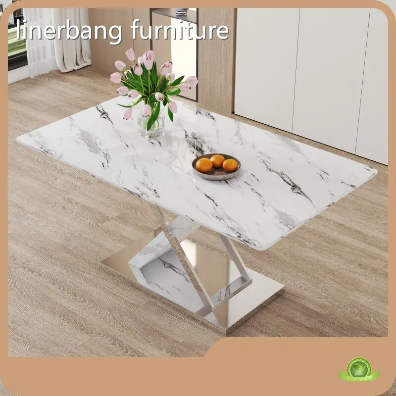 Tavolo da pranzo moderno in marmo Gersto Furniture Fabbricazione 1