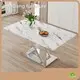 Tavolo da pranzo moderno in marmo Gersto Furniture Fabbricazione 1