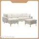 Hot White Fabric Sofa Set Gersto Furniture Brand 1