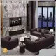 빈티지 가죽 소파 세트 Gersto Furniture 제조 1
