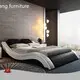 Lit plateforme en cuir sur mesure Gersto Furniture 1
