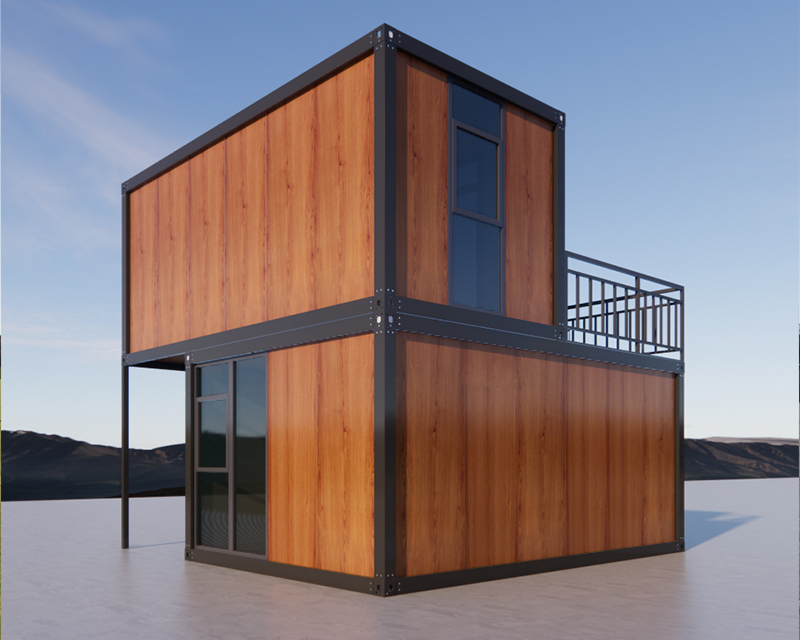 Neues Design-Containerhaus-Fertigcafé 4