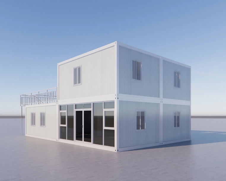 Προσαρμοσμένο Prefab House Σύντομο Comfort Αποσπώμενο Σπίτι Container 1
