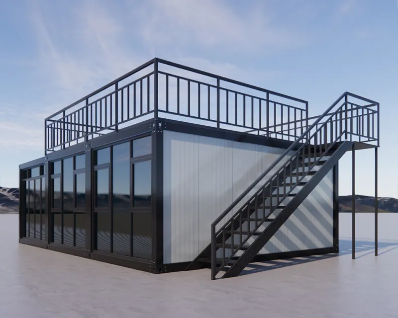 Newest Flat Pack Houses DXH Company 3