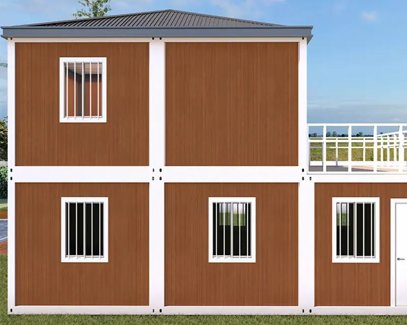 Custom Flat Pack Container House with Custom Services Manufacturer | DXH 4