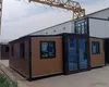 DXH Brand 20ft 40ft Expandable Container House with Solar Energy Supplier 4