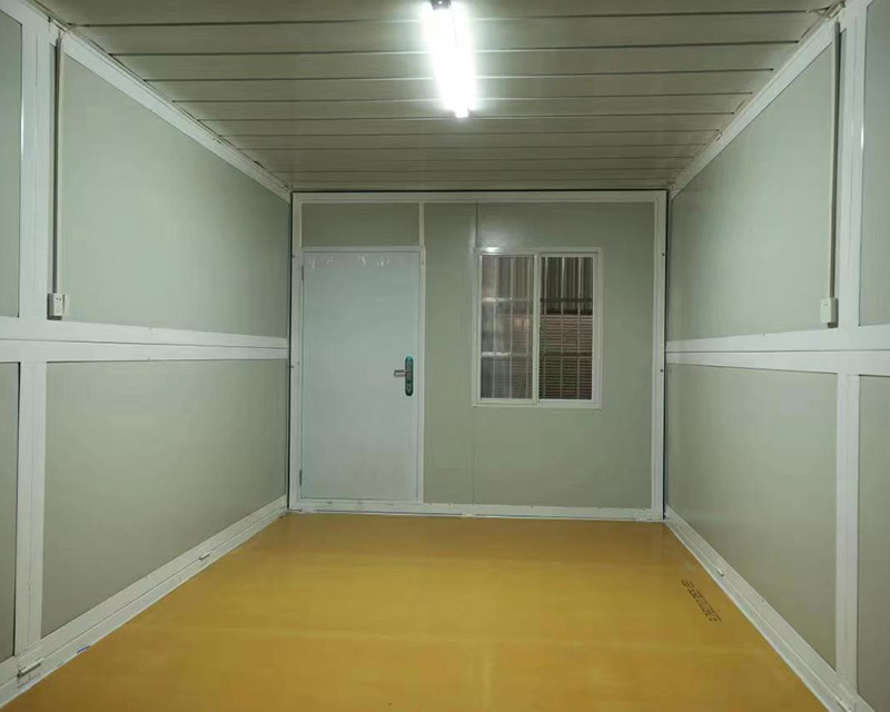 Detail kualitas tinggi meningkatkan rumah kontainer lipat 3
