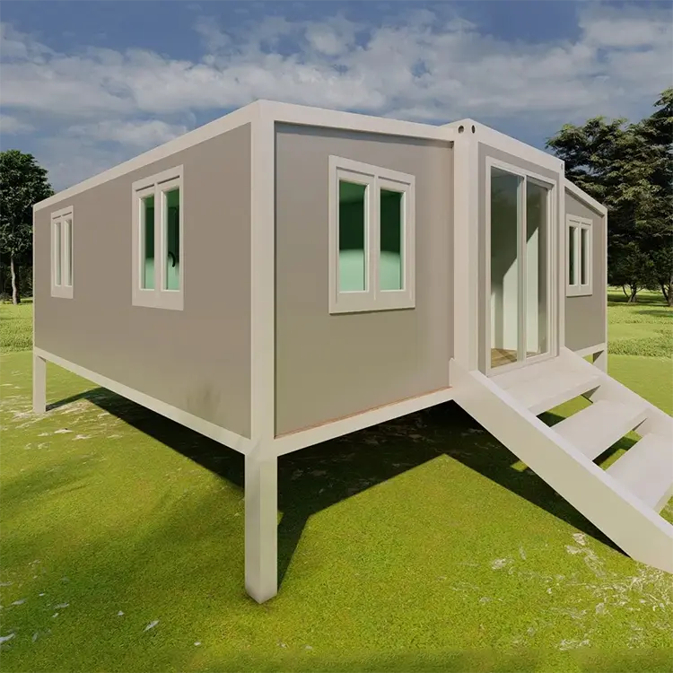 For Building Materials Traders Expandable Prefab House ISO9001 by DXH 4