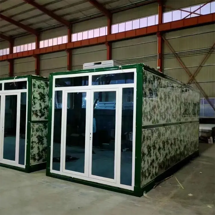 Hot Sale Folding Caravan Container House DXH Manufacture 4