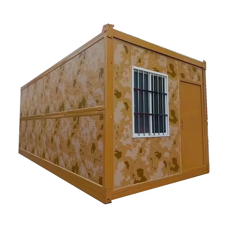 Quality DXH Brand Multi-function Sandwich Panel Door Or Customized 20ft Expandable Container Home 5