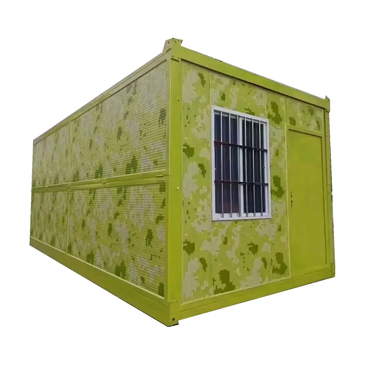 Quality DXH Brand Multi-function Sandwich Panel Door Or Customized 20ft Expandable Container Home 4