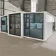 Expanding Shipping Container Home Sandwich Panel Door Or Customized DXH Brand Multi-function 4