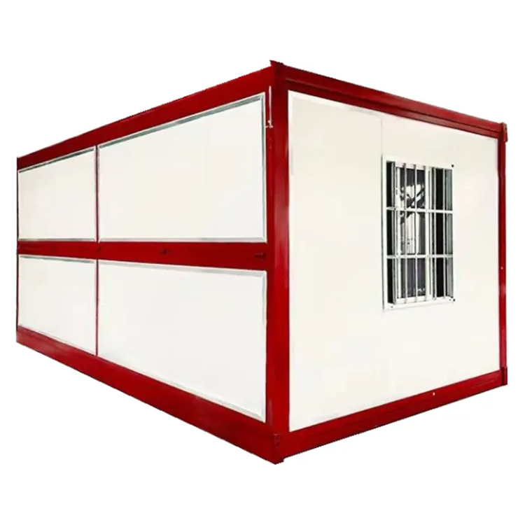 Fabriek Prefab mobiel opvouwbaar Tiny Homes Draagbaar opvouwbaar geprefabriceerd containerhuis met slaapkamer 3