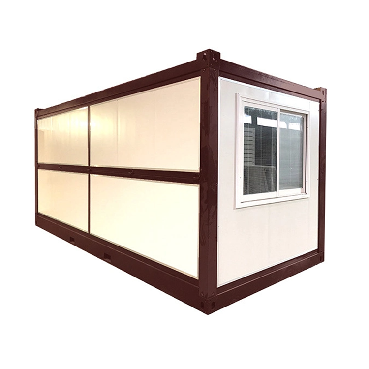 Fabriek Prefab mobiel opvouwbaar Tiny Homes Draagbaar opvouwbaar geprefabriceerd containerhuis met slaapkamer 1