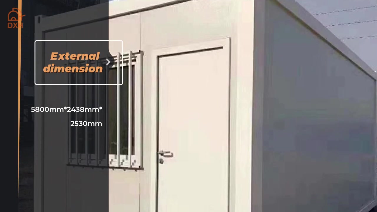 New Design high quality flat pack folding container house 1