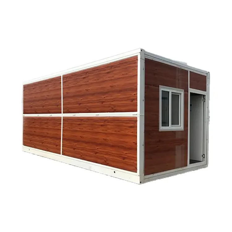 Proveedor de casas prefabricadas plegables prefabricadas personalizadas de 20 40 45 100 pies Casas prefabricadas plegables portátiles de lujo de China 1