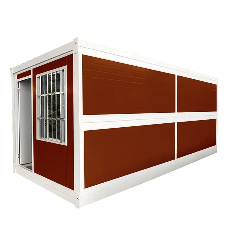 Proveedor de casas prefabricadas plegables prefabricadas personalizadas de 20 40 45 100 pies Casas prefabricadas plegables portátiles de lujo de China 2