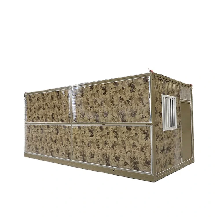 Factory Fold Out Prefab Container House China Folding Home Mobile Foldable Prefabricated House Two Rooms One Hall1 1