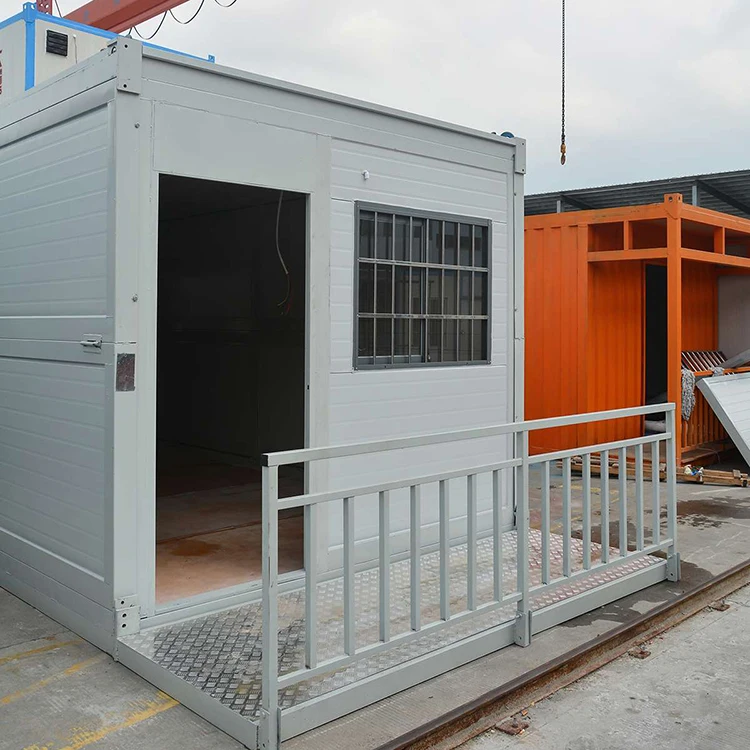 Factory Prefabbed Folding Prefab Home Gate Design Fold Out Small Storage Container Prefabricated House Complete With Kitchen 7
