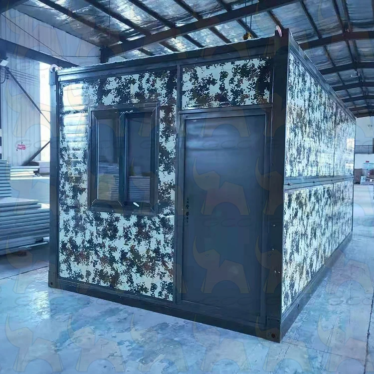 Hersteller-kundenspezifisches tragbares Haus-Fertig-faltbares Behälter-Häuser-Fertighaus 10ft 20ft 40ft 7