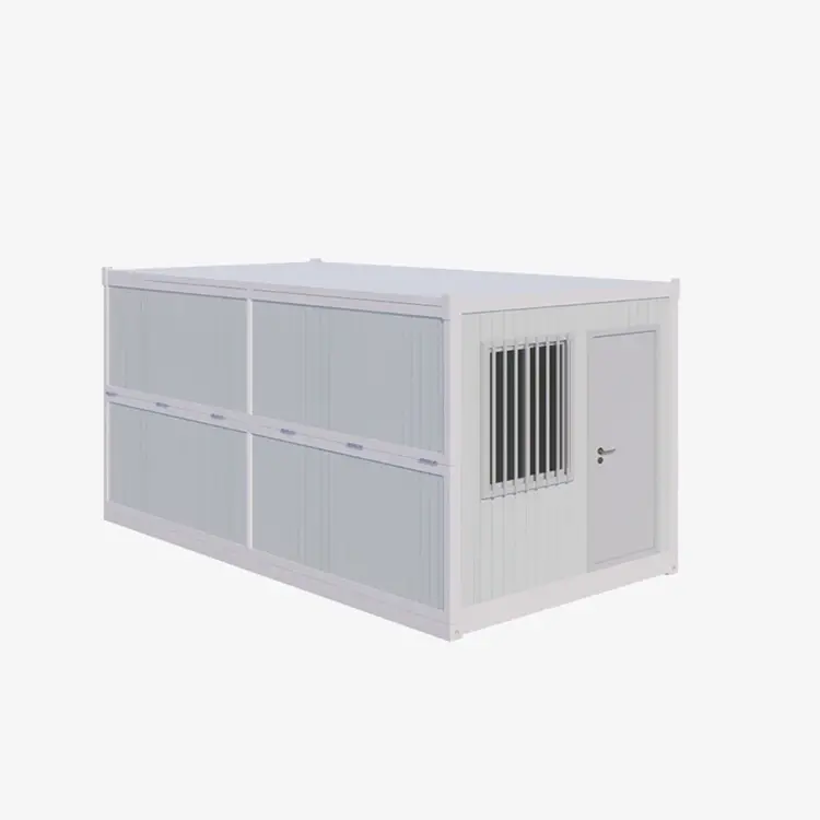 Fold Out Shipping Container Homes for Personal Use Sandwich Panel Door Or Customized Apartment 4