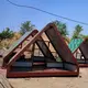 Collapsible House Container Wooden DXH 3
