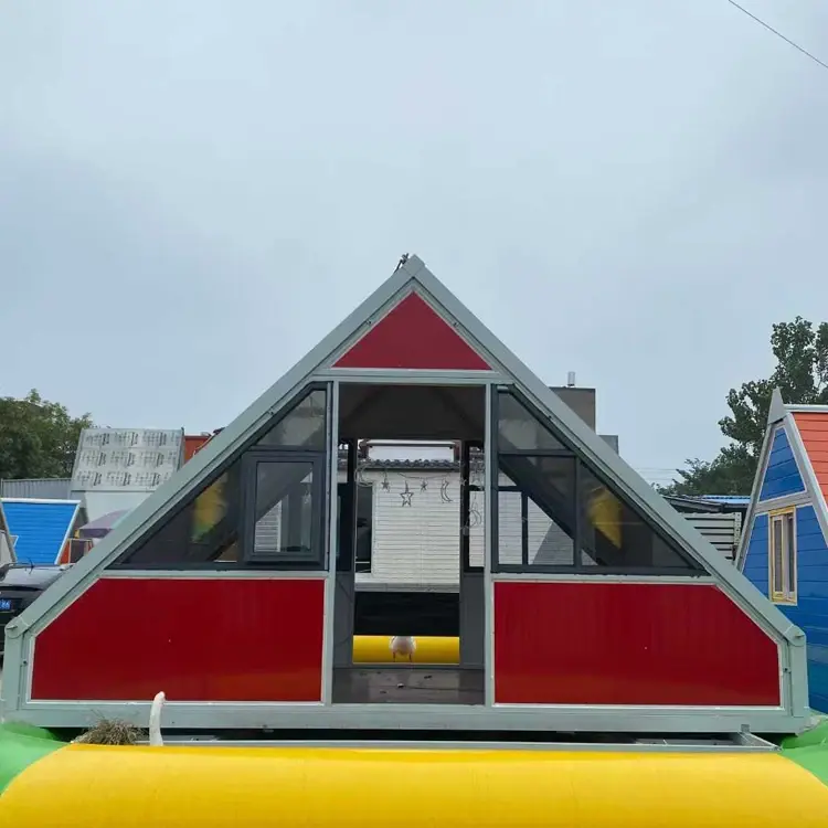 Collapsible House Container Wooden DXH 4