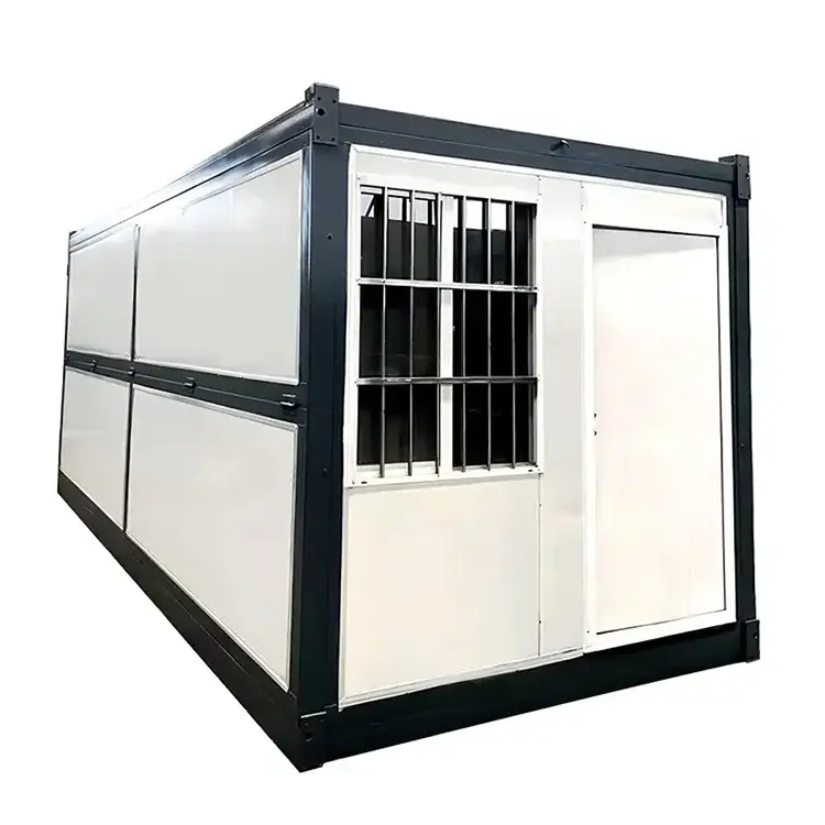 Foldable Shipping Container Home From China for Portable ToiletsSteel + Sandwich Panel 5
